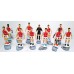 Subbuteo Andrew Table Soccer Arsenal 2018-19 no bases no box only 12 players